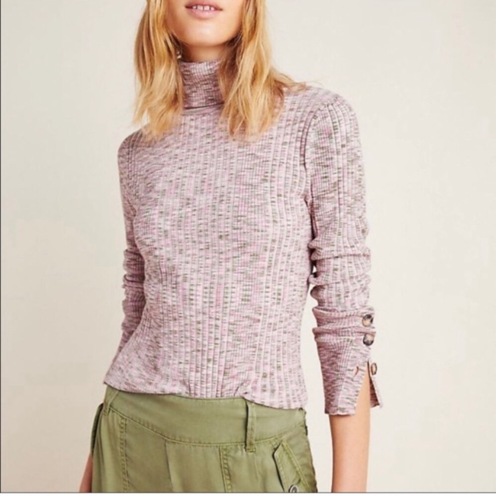 Anthropologie bodycon turtleneck